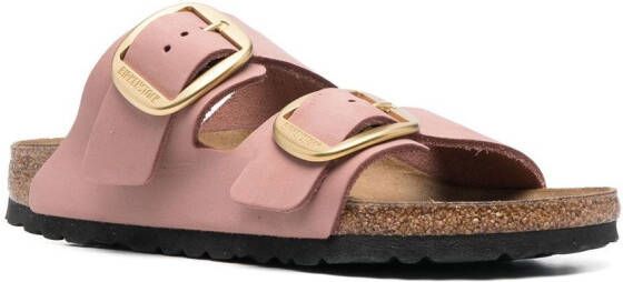 Birkenstock Arizona sandalen met gesp Roze