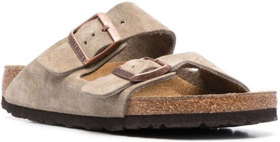 Birkenstock Arizona slip-on sandalen Beige