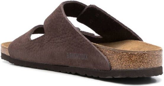 Birkenstock Arizona slip-on sandalen Bruin