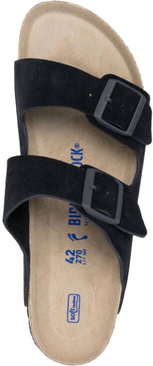 Birkenstock Arizona slip-on sandalen Blauw