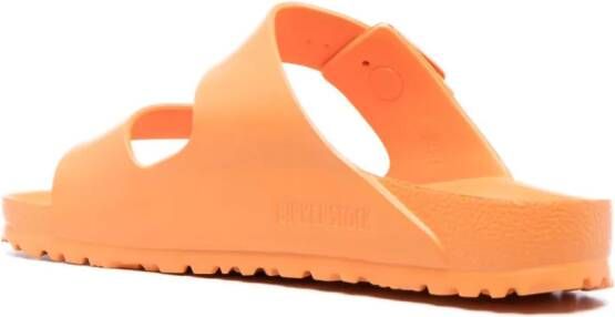 Birkenstock Arizona slippers met decoratieve gesp Oranje