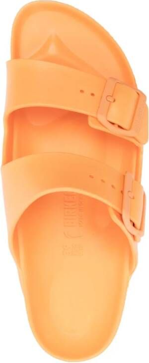 Birkenstock Arizona slippers met decoratieve gesp Oranje