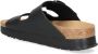 Birkenstock Arizona 25mm slippers met plateauzool Zwart - Thumbnail 3