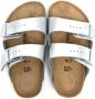 Birkenstock Arizona suède sandalen Zilver - Thumbnail 3