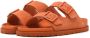 Birkenstock Arizona suède slippers Oranje - Thumbnail 2