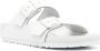 Birkenstock Arizona leren slippers Wit - Thumbnail 2