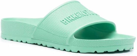 Birkenstock Barbados slippers Groen