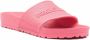 Birkenstock Barbados slippers met logo Roze - Thumbnail 2