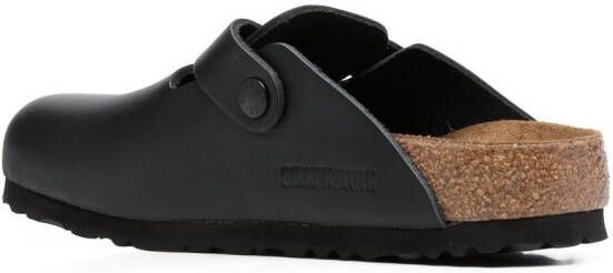 Birkenstock Boston klompen met gesp Zwart