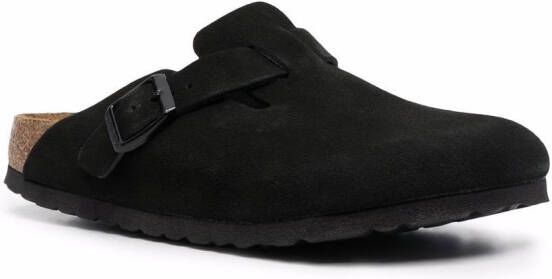 Birkenstock Boston muiltjes Zwart