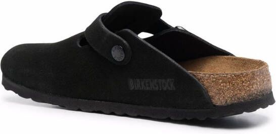 Birkenstock Boston muiltjes Zwart