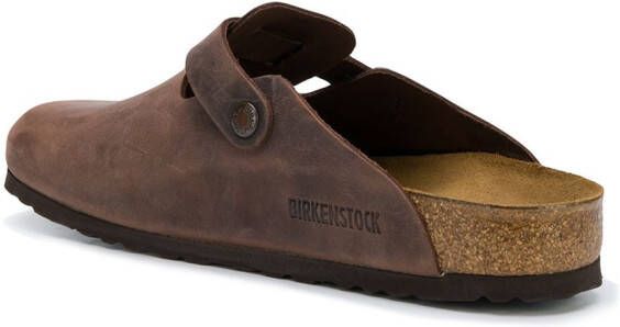 Birkenstock Boston muiltjesandalen Bruin