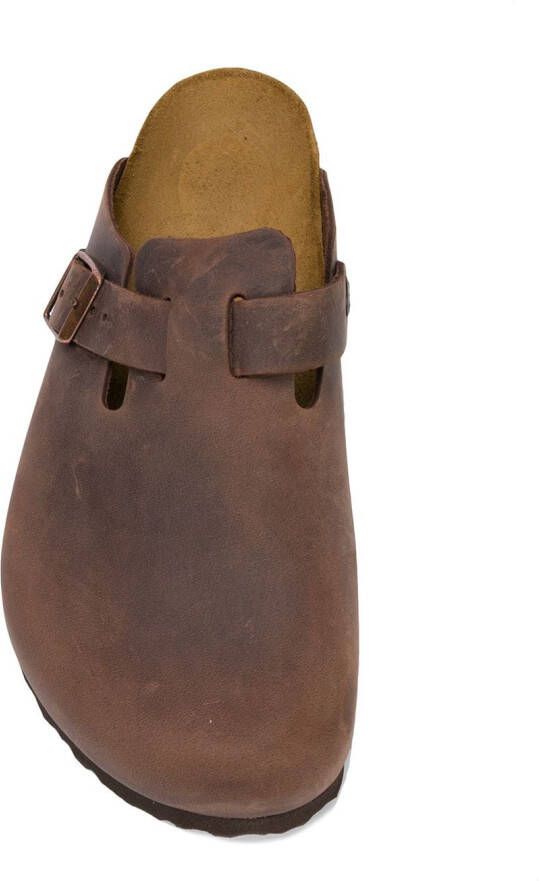 Birkenstock Boston muiltjesandalen Bruin