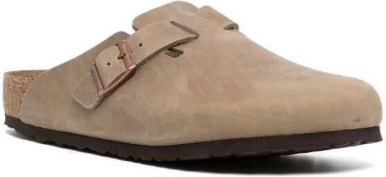 Birkenstock Boston Oiled klompen Bruin