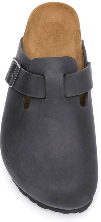 Birkenstock Boston sandalen Zwart