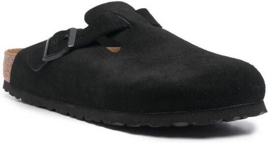 Birkenstock Boston slippers Zwart