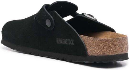 Birkenstock Boston slippers Zwart