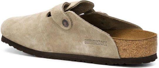 Birkenstock buckled sandals Beige