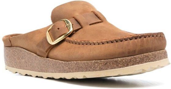 Birkenstock Buckley muiltjes Bruin