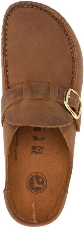 Birkenstock Buckley muiltjes Bruin