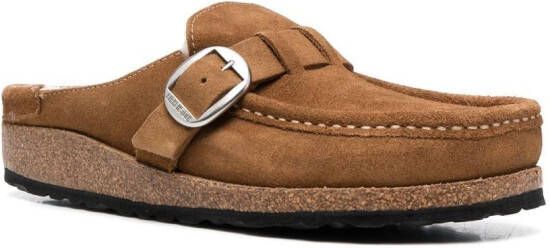 Birkenstock Buckley gevoerde klompen Bruin