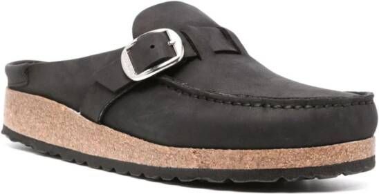 Birkenstock Buckley leren loafers Zwart