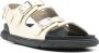 Birkenstock Cannes leather sandals Geel - Thumbnail 2