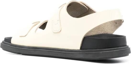 Birkenstock Cannes leather sandals Geel