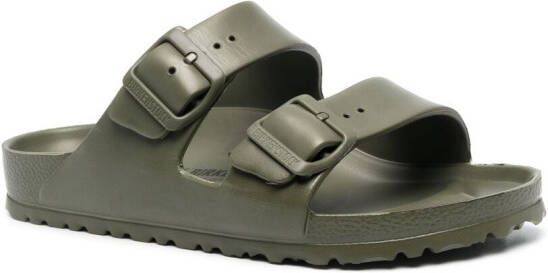 Birkenstock Eva eco-leren sandalen Groen