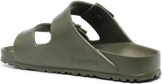 Birkenstock Eva eco-leren sandalen Groen