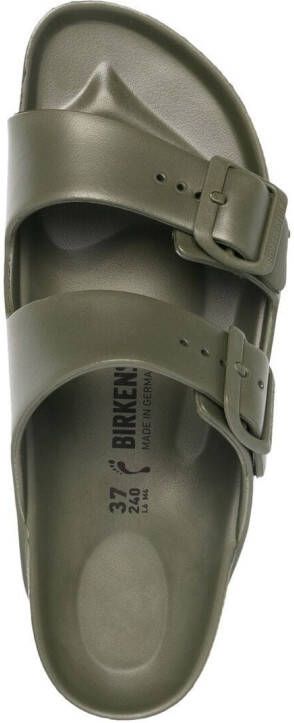 Birkenstock Eva eco-leren sandalen Groen