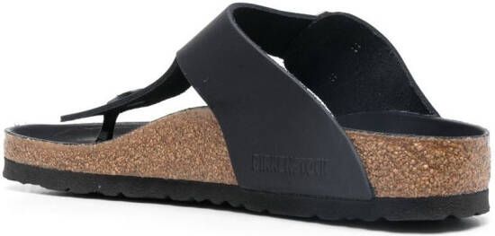 Birkenstock Gizeh Big Buckle slipper Zwart