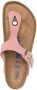 Birkenstock Gizeh sandalen met gesp Roze - Thumbnail 4