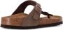 Birkenstock Gizeh leren sandalen Bruin - Thumbnail 3