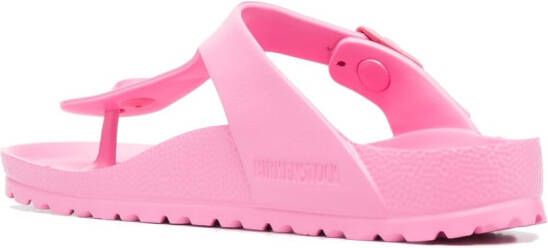 Birkenstock Gizeh rubberen sandalen Roze