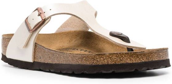 Birkenstock Gizeh sandalen Beige