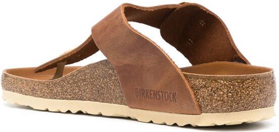 Birkenstock Gizeh sandalen Bruin