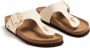 Birkenstock Gizeh sandalen met gesp Beige - Thumbnail 2
