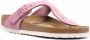 Birkenstock Gizeh sandalen met T-bandje Roze - Thumbnail 2