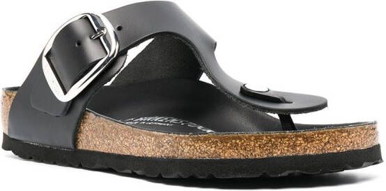 Birkenstock Gizeh sandalen Zwart