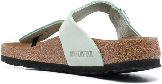Birkenstock Gizeh sandalen Groen