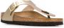 Birkenstock Gizeh slip-on sandalen Goud - Thumbnail 2