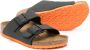 Birkenstock Kids Arizona open-toe sandals Zwart - Thumbnail 2