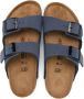 Birkenstock Kids Arizona sandalen met dubbele bandjes Blauw - Thumbnail 3