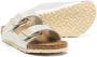 Birkenstock Kids Arizona sandalen met metallic-effect Goud - Thumbnail 2