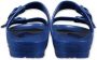 Birkenstock Kids Arizona slip-on sandalen Blauw - Thumbnail 4