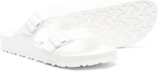 Birkenstock Kids Sandalen met open neus Wit