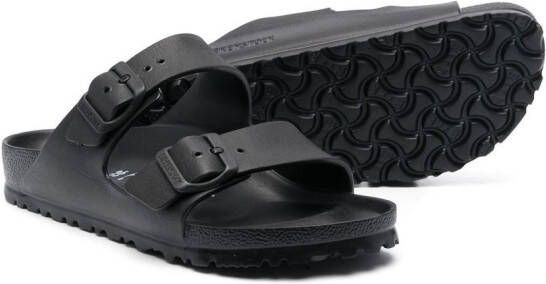 Birkenstock Kids Sandalen met open neus Zwart