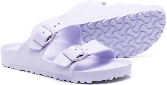 Birkenstock Kids Sandalen met dubbele bandjes Paars