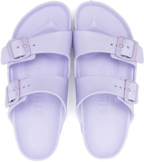 Birkenstock Kids Sandalen met dubbele bandjes Paars